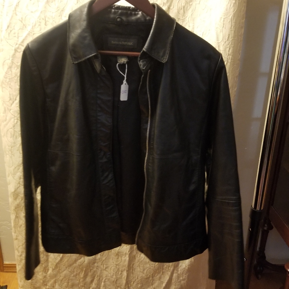Vintage Banana Republic Leather Jacket